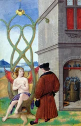 Dialog między alchemikiem a naturą, 1516